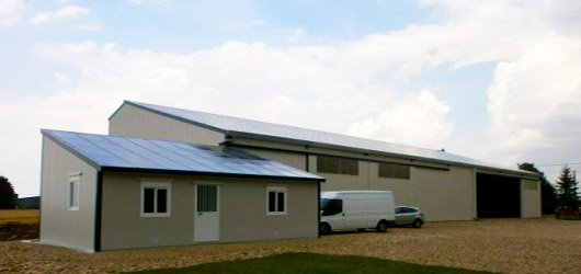 Bureaux et entrepôts solaires